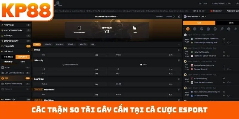 Cá Cược Esport - Bắt Trọn Khoảnh Khắc Vinh Quang Từng Trận 2 Các trận so tài gây cấn tại cá cược esport