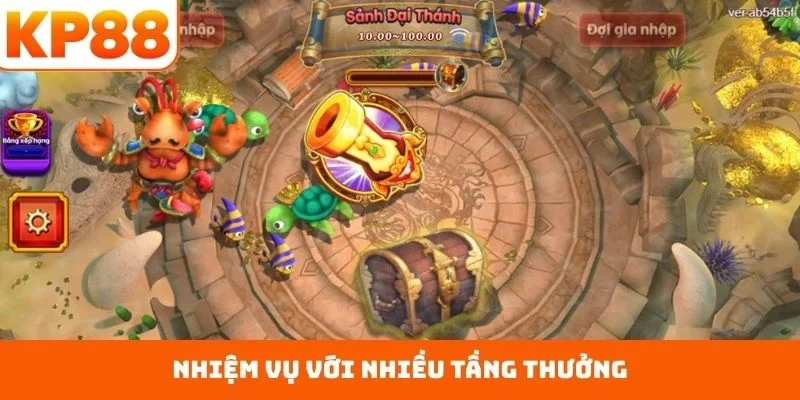 Bắn Cá Tây Du Tại KP88 – Săn Thưởng Tốc Độ Cao Mỗi Ngày 2 Nhiệm vụ với nhiều tầng thưởng